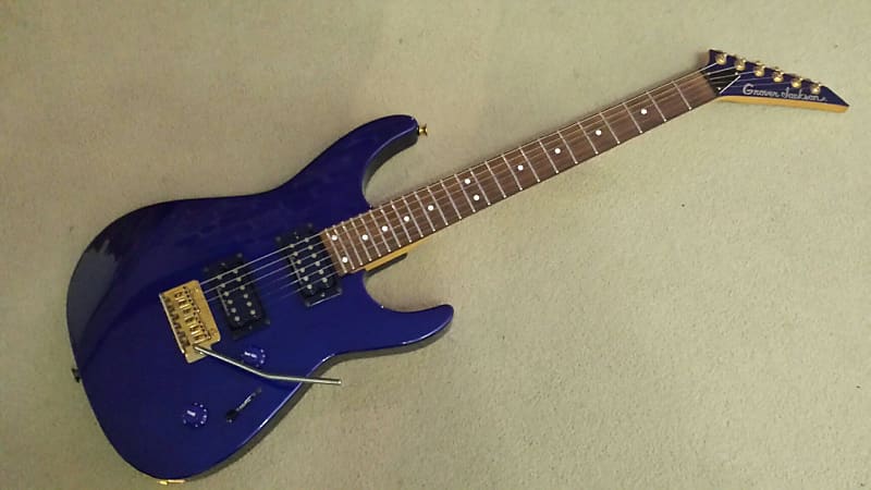 Grover Jackson FU.IG-37 Fusion Series. 1998 Japan. Cobalt Blue