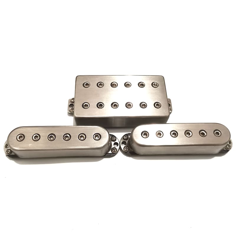Ibanez Quest Q58-R1-R1 HSS Pickup Set - Brushed Stainless | Reverb