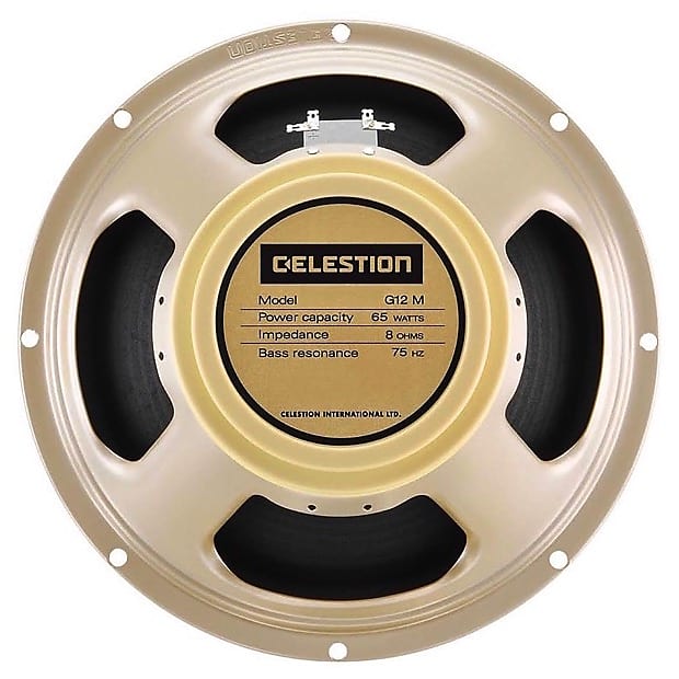 Celestion G12M-65 Creamback Guitar Speaker (12 Inch, 65 Watts, 8 Ohms) image 1