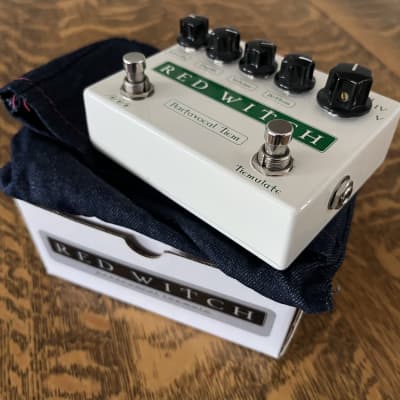 Reverb.com listing, price, conditions, and images for red-witch-pentavocal-tremolo-pedal