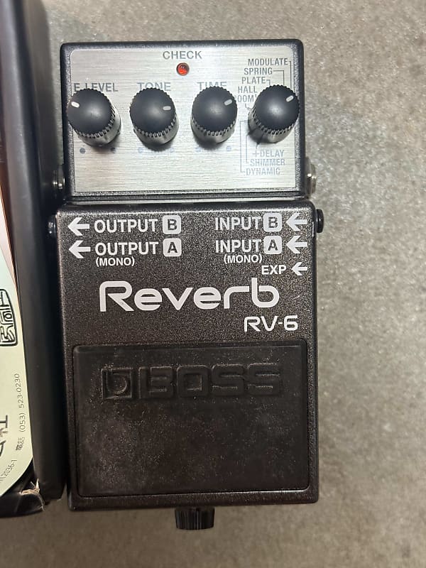 Boss RV-6 Reverb