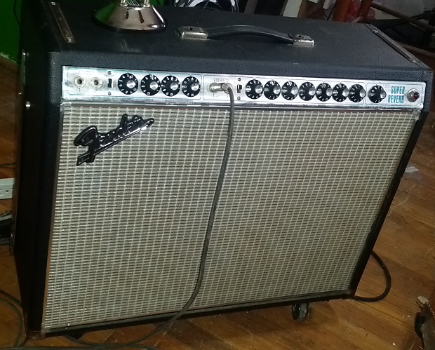 Fender super reverb 2x12 top