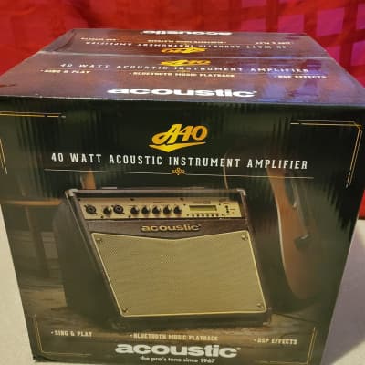 Acoustic A40 40 Watt Acoustic Guitar Combo Amp image 2