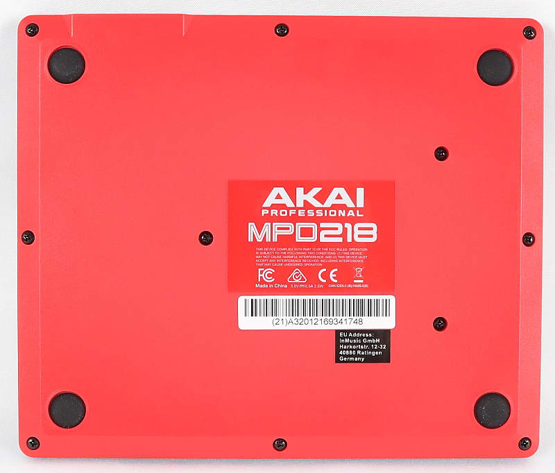 Akai Professional MPD218 MIDI Pad Controller With 16 MPC Pads Mint 