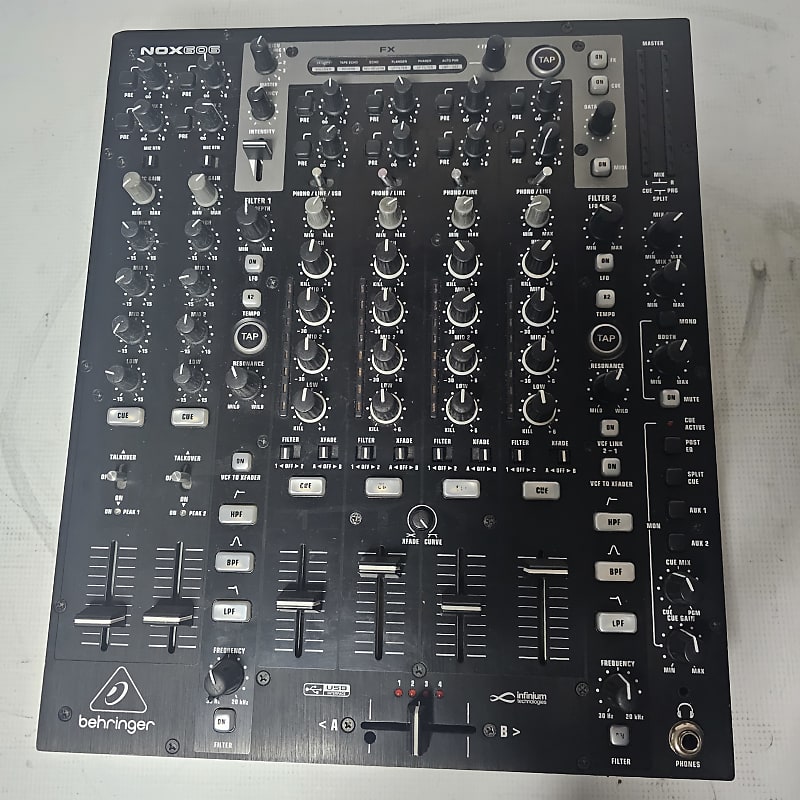 Behringer NOX606 6-Channel DJ Mixer | Reverb