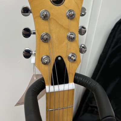 Pignose PGG-200 Mini Electric Travel Guitar - Black Paisley w/Gig Bag image 3