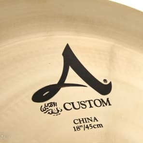 Zildjian 18 inch A Custom China Crash Cymbal image 3