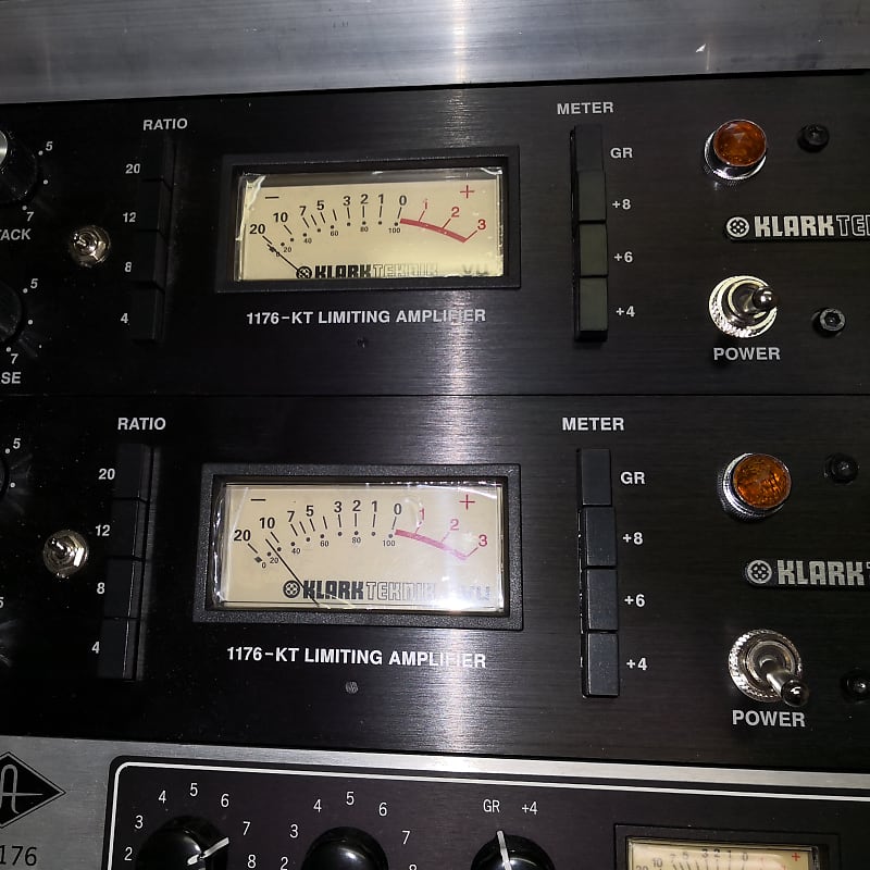 2 X Klark Teknik 1176-KT Classic FET Compressor/ZenPro Mod 2 X Klark Teknik 1176-KT Classic FET Compressor/ZenPro Mod