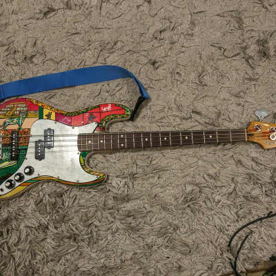 Fender Short Scale Jazz Bass - Custom Paint Job image 4