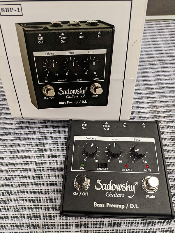 Sadowsky SBP-1 Bass Preamp D.I. サドウスキー ネット買蔵 