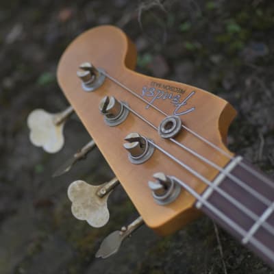 Fender Custom Shop '64 Precision Bass, Relic - Aged Vintage White image 12