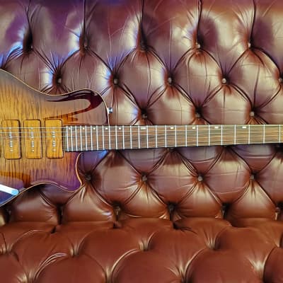 New Orleans Guitar Company Custom Made Zero Fret Guitar (One of a Kind) 2020 Tobacco Sunburst image 5