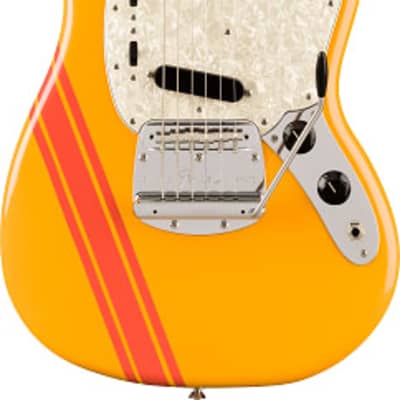 Fender Vintera II 70s Competition Mustang Electric Guitar Rosewood Fingerboard, Competition Orange image 2