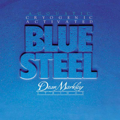 Dean Markley 2034 Blue Steel Light Acoustic Guitar Strings (11-52) image 2
