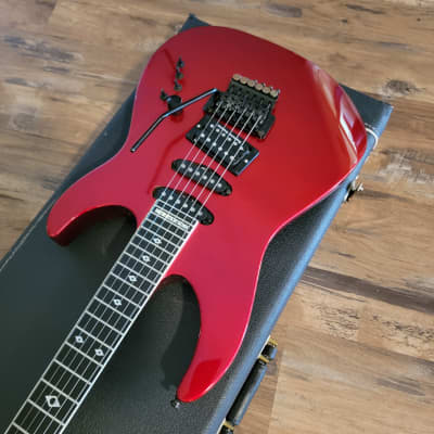 Kramer American Stagemaster Custom Electric Guitar 1980s Candy Red W/OHSC image 6