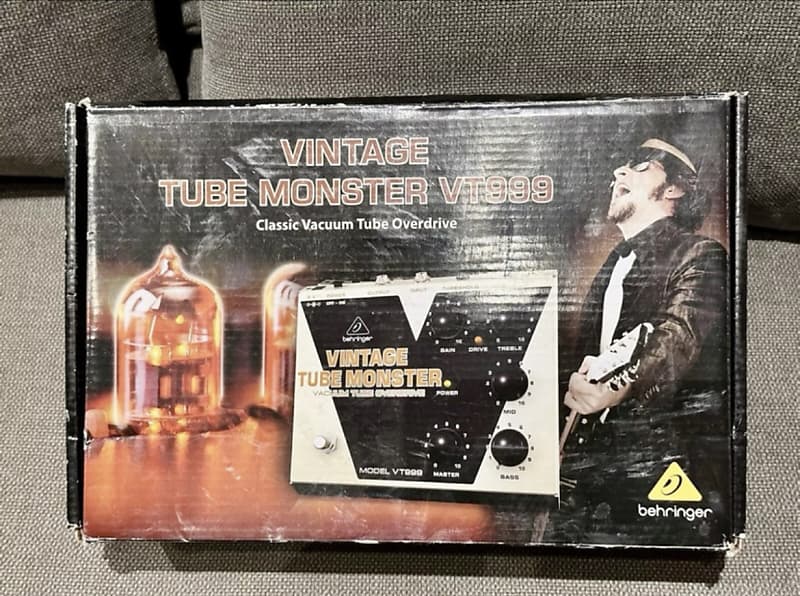 BEHRINGER VINTAGE TUBE MONSTER VT999 review - YouTube