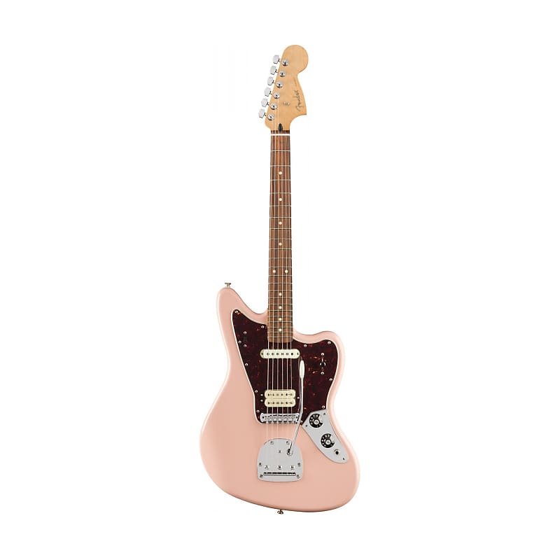 Fender Limited Edition Player Jaguar Electric Guitar, Pau Ferro FB, Shell  Pink | Reverb