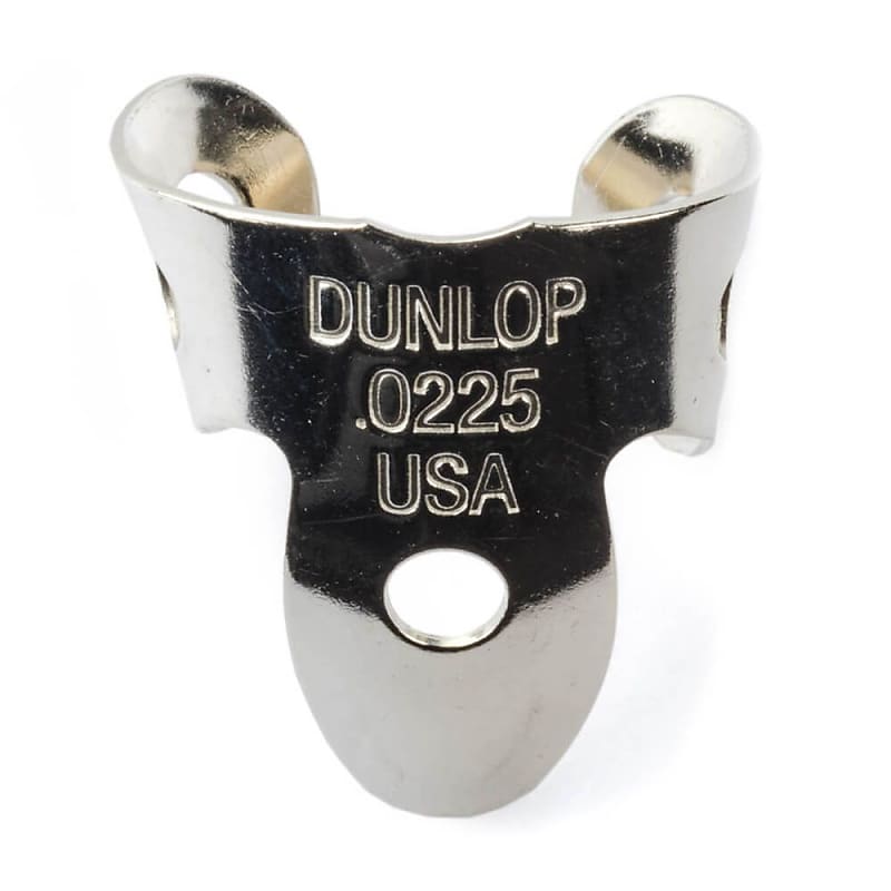 Dunlop 36R0225 Nickel Silver Mini .0225mm Fingerpicks (20-Pack) image 1