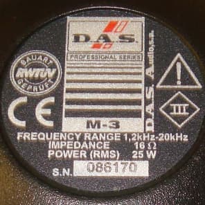 DAS M-3 COMPRESSION DRIVER image 2