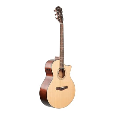 Ibanez AE275 6-String Acoustic-Electric Guitar (Right-Hand, Natural Low Gloss) image 2