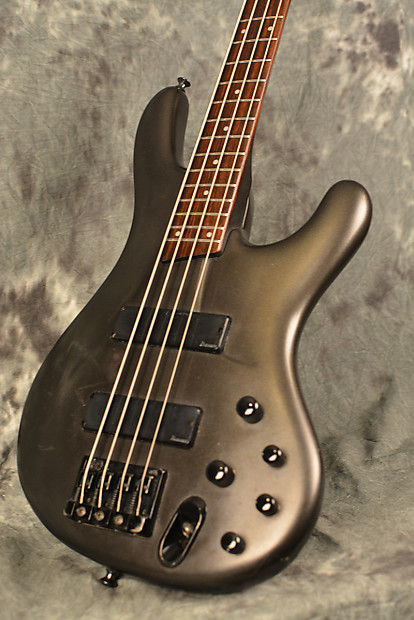 Ibanez EDB 600 Ergodyne Lucite 4 string Bass Graphite Grey w Deluxe Gigbag  & SAME DAY Fast Shipping