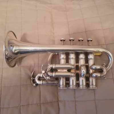 Benge 5 Piccolo Trumpet -  Silver - S# 26473 image 2