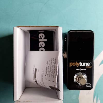 TC Electronic Polytune 3 Noir Mini Polyphonic Tuning Pedal 2019 - Present - Black for sale