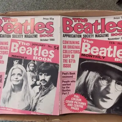 Beatles Appreciation Society  From 1976 : Monthly Books from 1-260 Inclusive  Monthly Magazine Books image 3