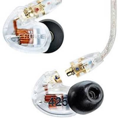Shure SE425 Dual Driver Sound-Isolating Earphones - Clear image 2