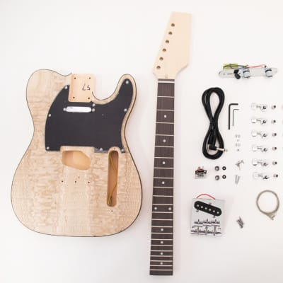 Burl Ash TL Electric Guitar Kit image 1