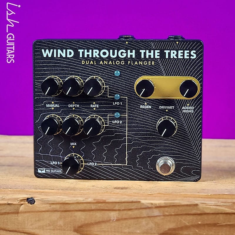 PRS Wind Through The Trees Dual Analog Flanger Pedal Demo image 1