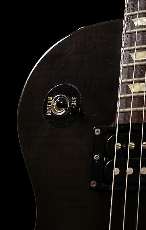 Burny Made in Japan LG-75JP Joe Perry Les Paul Transparent