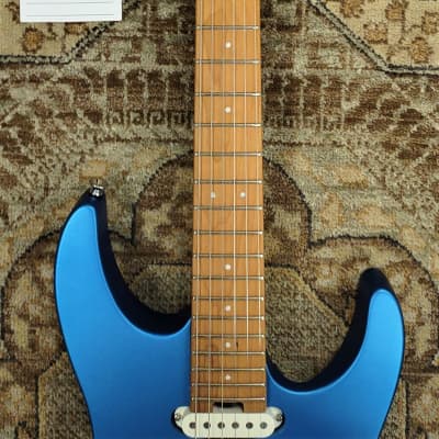 Charvel Pro-Mod DK22 SSS 2PT CM Guitar in Electric Blue w/ Pro Setup #0846 image 3