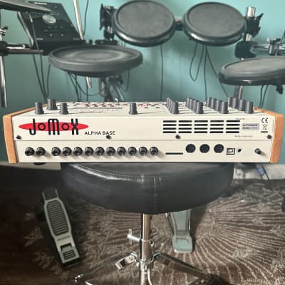 JoMox Alpha Base Analog Drum Synthesizer 2017 - Present - White / Natural image 2