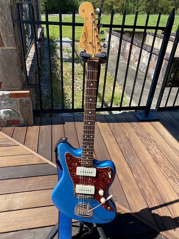 Fender Fender Custom Shop 62'  Jazzmaster Reverse Headstock JRN RW-LPB - Lake Placid Blue image 1