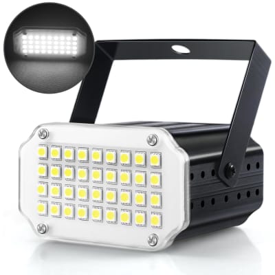  Par LED Stage Light,SENLAN LED 40W Double White/Cool White&Warm  White par LED Light for Stage/Wedding/Party/theat/Studio(Double White par)  : Musical Instruments