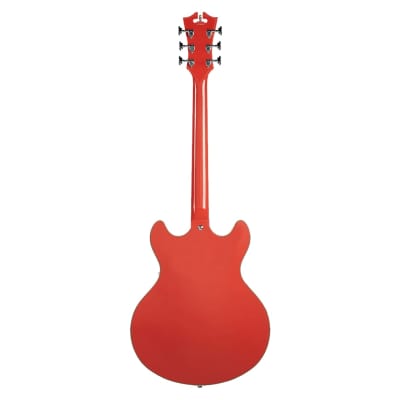 D'Angelico Premier DC w/ Stairstep Tailpiece - Fiesta Red image 5
