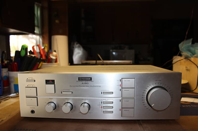 Restored Pioneer  A-60 Integrated Amplifier  			