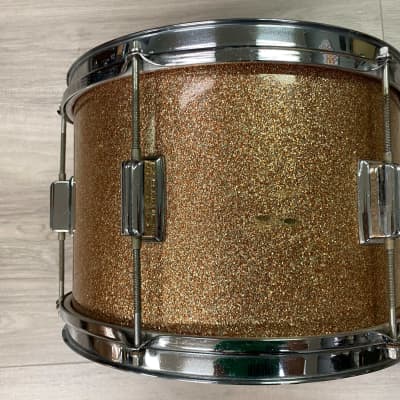 Rogers Headliner Outfit 20x14" / 14x14" / 12x8" Drumset 1960s Champagne Sparkle image 19