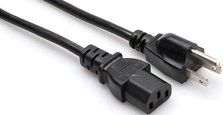 Hosa PWC-143 IEC C13 Power Cable - 3 foot image 1