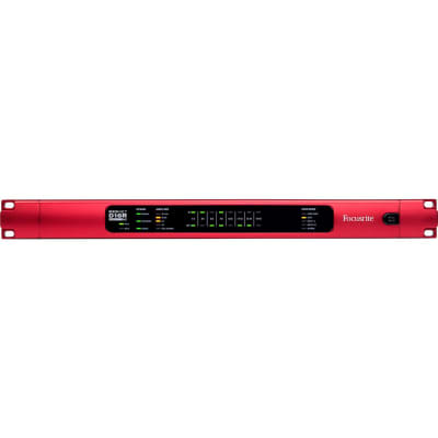 Focusrite RedNet D16R MkII 16 Channel AES3 Dante I/O Interface w/ Level Control and Redundant Network & Power image 2