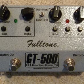 Fulltone GT-500 ディストーションエフェクター Fulltone GT-500 Booster/Distortion Pedal Review by Sweetwater