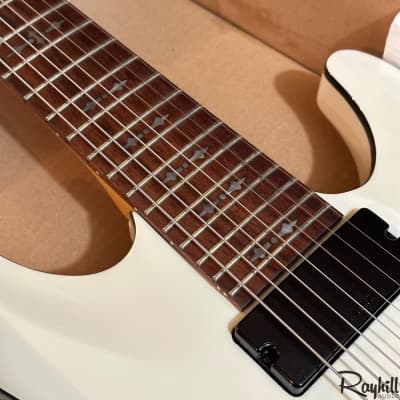 Schecter Demon-7 7 String Electric Guitar White B-stock image 7
