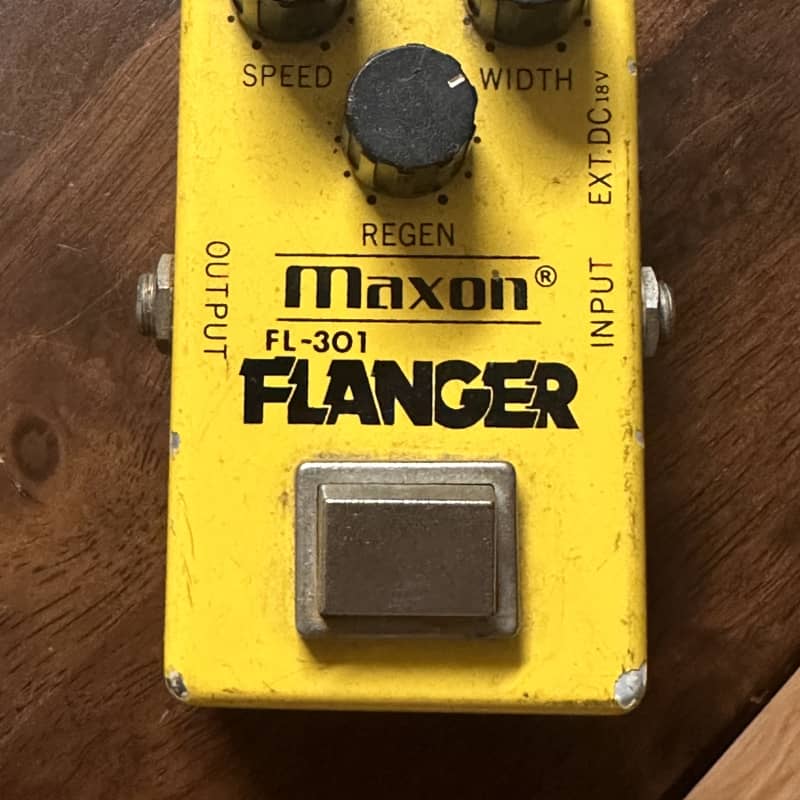 Vintage 1981 Maxon FL-301 Flanger (Ibanez FL301) - Analog 18V 