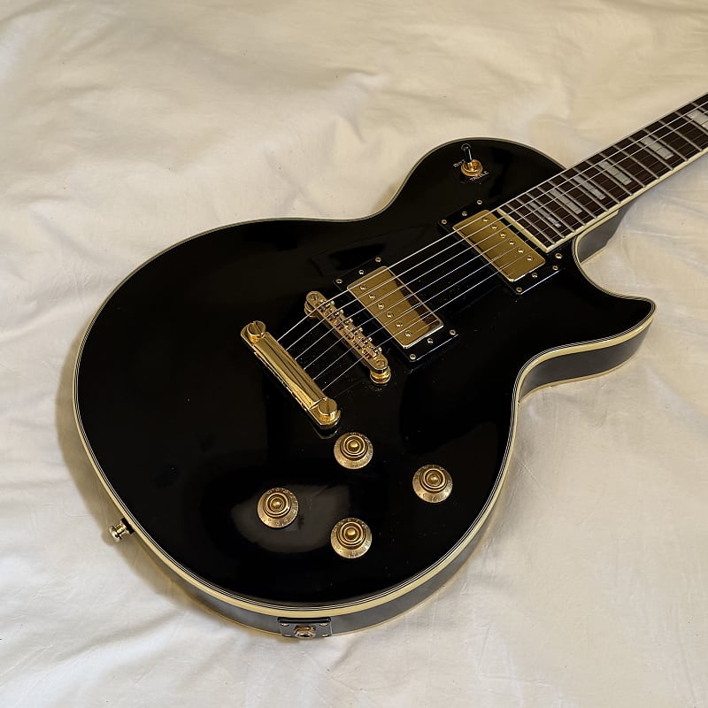 2005 Epiphone Les Paul Custom Made in Korea (MIK) - Ebony