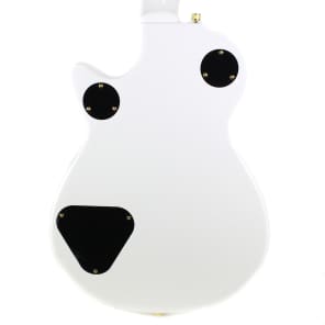 Gretsch G5434T-LTD Limited Edition Pro Jet in White and Gold Penguin Style Demo image 4