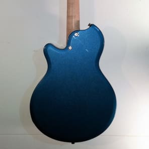 Supro USA Ozark NAMM Prototype OZ2 Electric Guitar 2014 Blue / Roadhouse USA Pickups / One of a Kind image 4