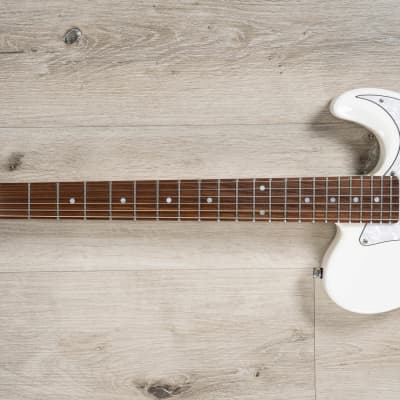 Tagima Brazil T-930 Guitar, Brazilian Pau Ferro Fretboard, White (B-STOCK) image 7