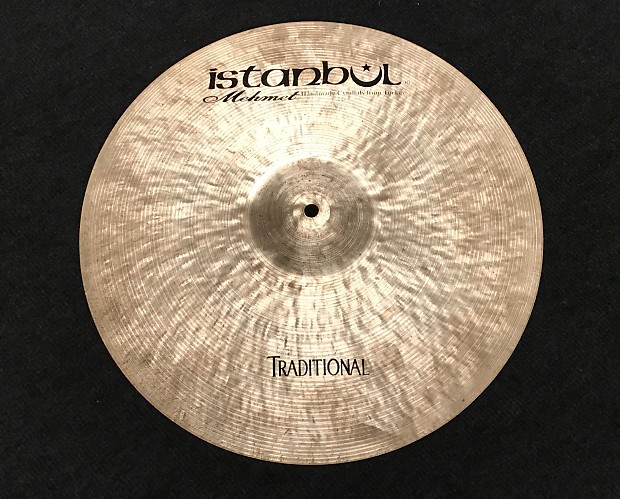Istanbul Mehmet 17" Traditional Series Paper Thin Crash Cymbal image 1