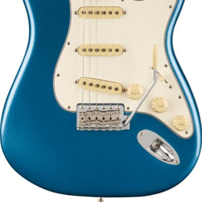 Fender American Vintage II 1973 Stratocaster Electric Guitar Maple Fingerboard, Lake Placid Blue image 2